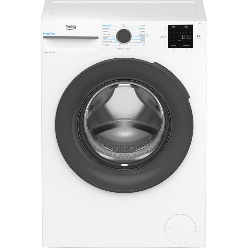 Lavadora Beko EnergySpin 10KG Clase A – Eficiencia Energética, Ahorro Total y Lavado Silencioso